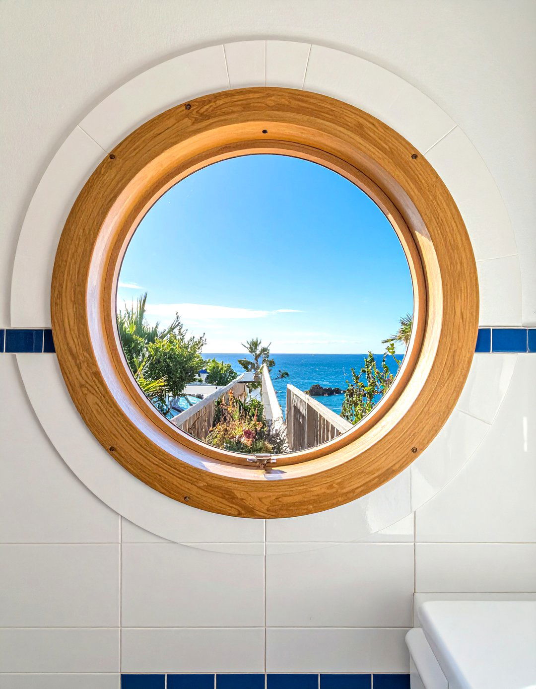 Circular Bathroom Window - 30 bathroom window statement ideas