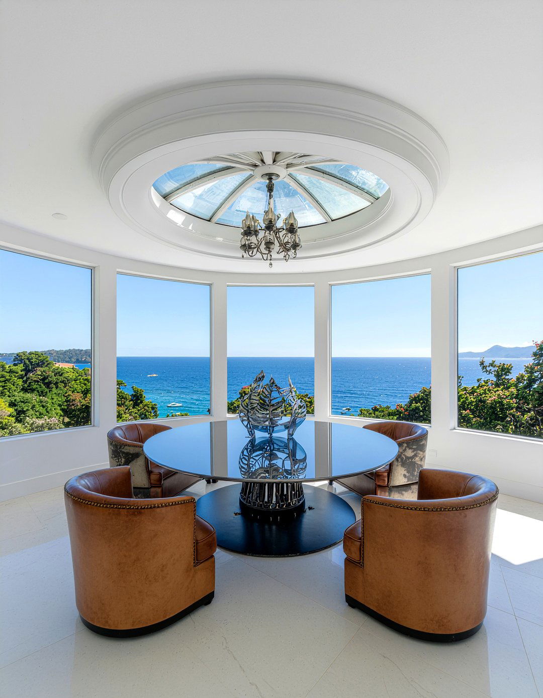 Circular Dining Room - 30 mansion dining room ideas
