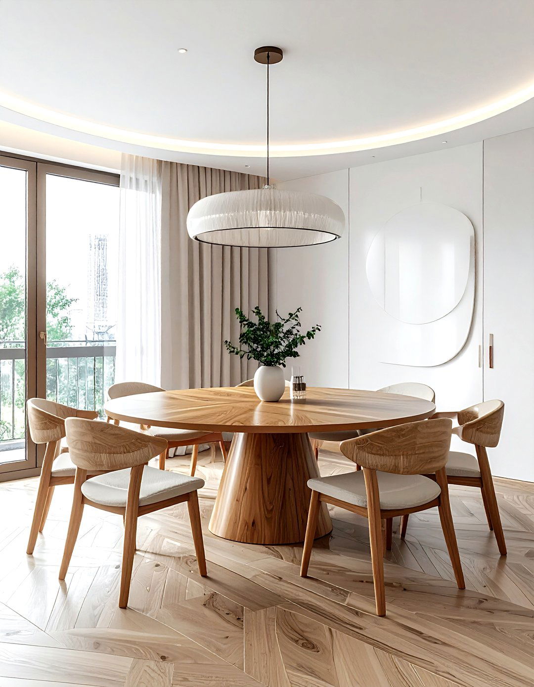 Circular Dining Room - 30 professional dining room ideas