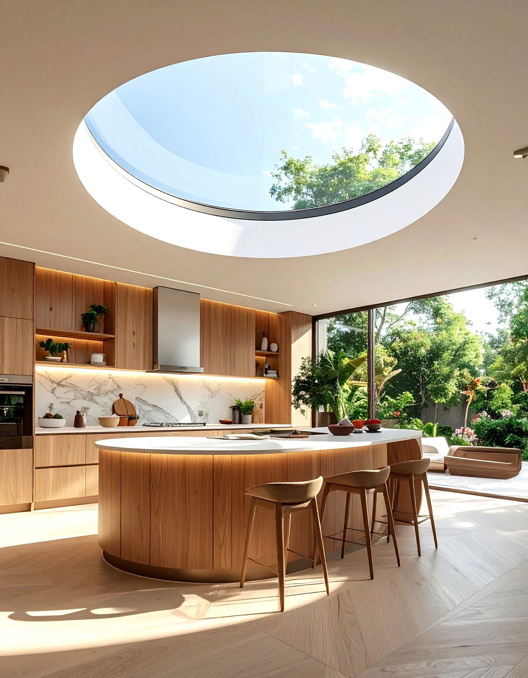 30 Kitchen Skylight Ideas to Brighten Your Modern Cooking Space