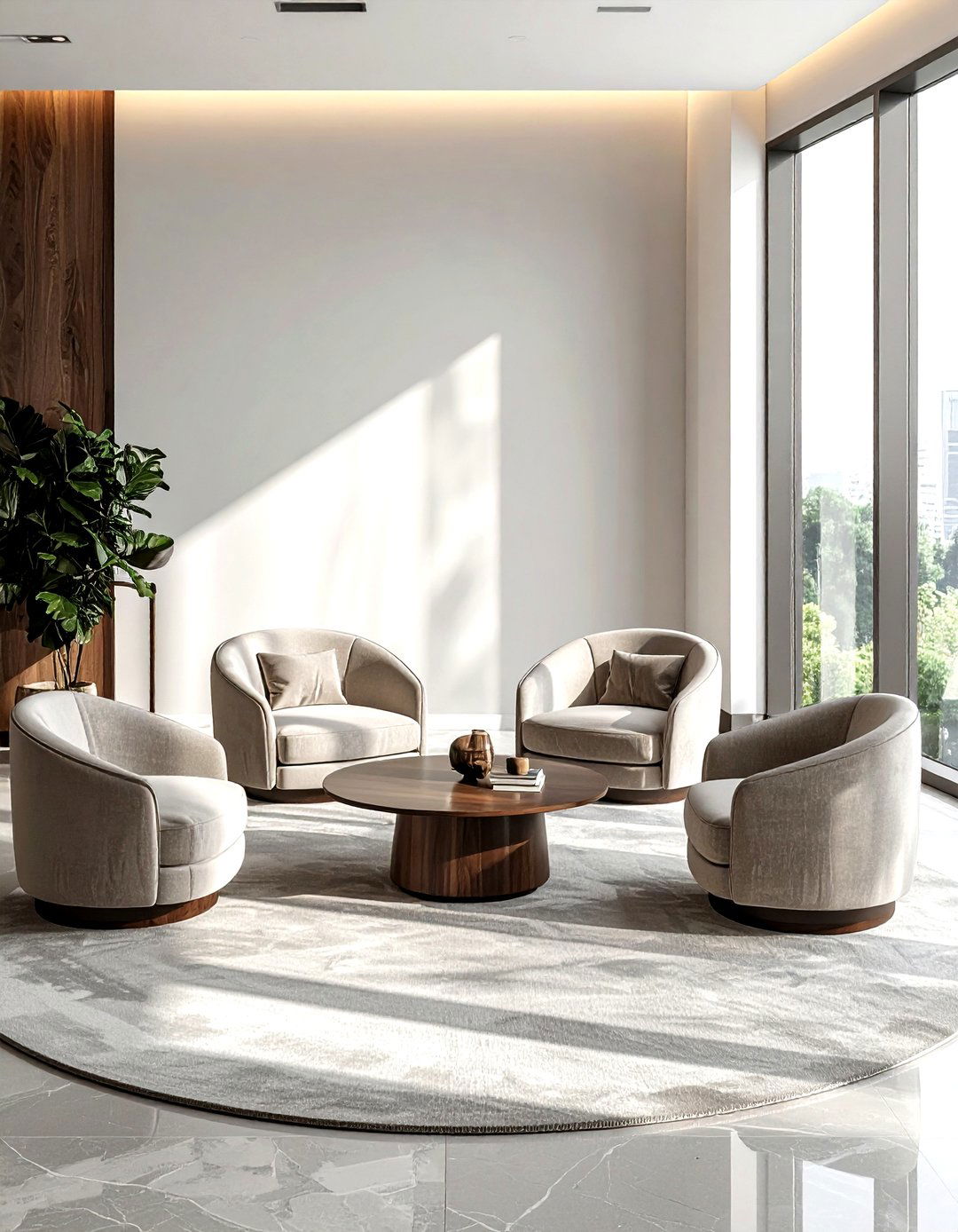 Circular Seating Arrangement - 30 living room seating arrangements ideas