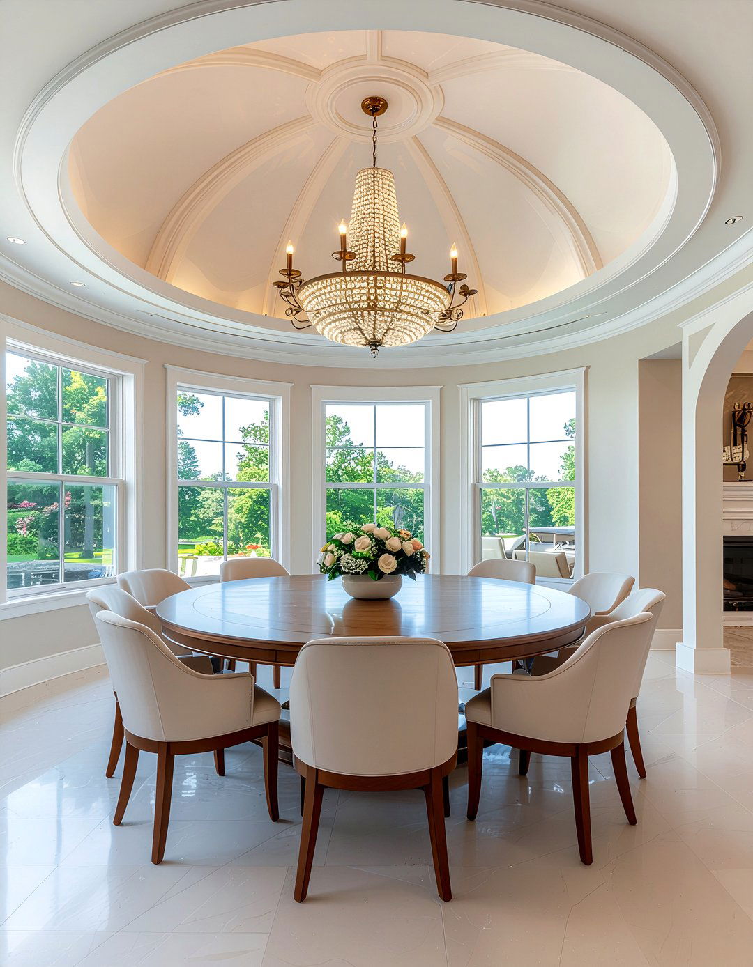 30 Stunning Dining Room Vaulted Ceiling Ideas for Elegance