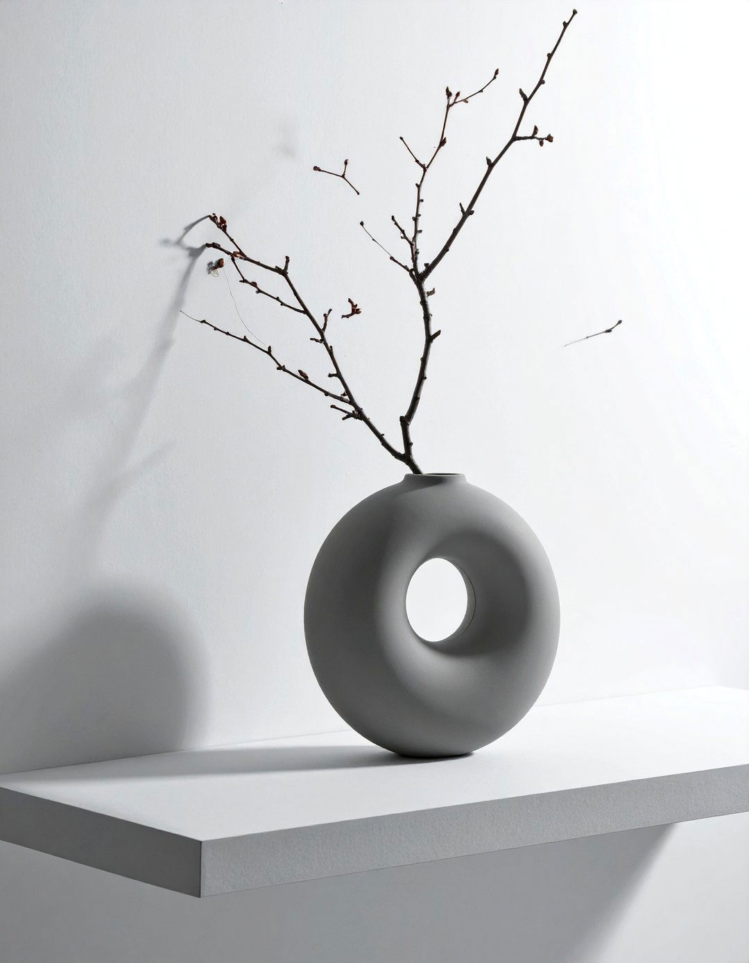 Circular moon vase - 30 modern vase ideas