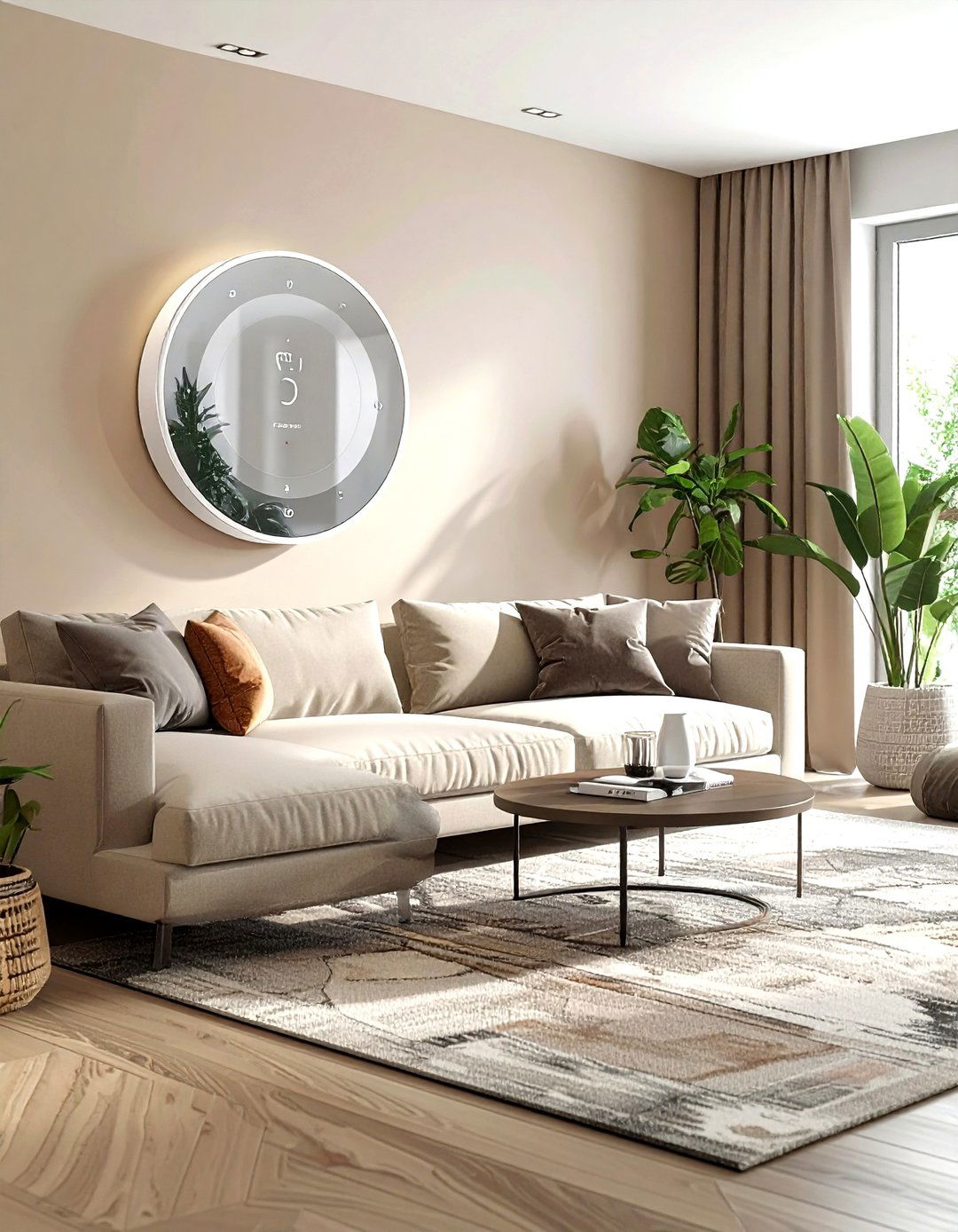 Circular thermostat - 30 living room thermostats