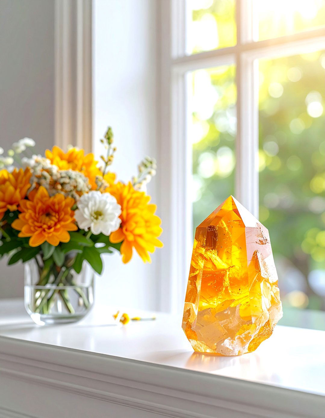 Citrine Point - 30 mineral decor ideas