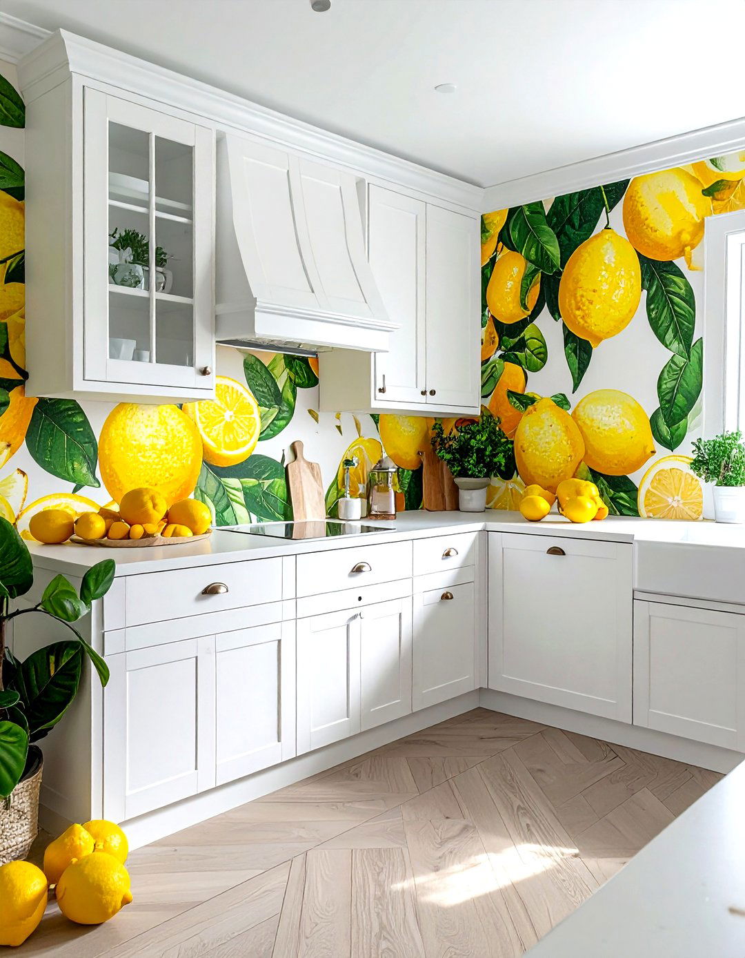 Citrus Fruit - 30 bold wallpaper ideas