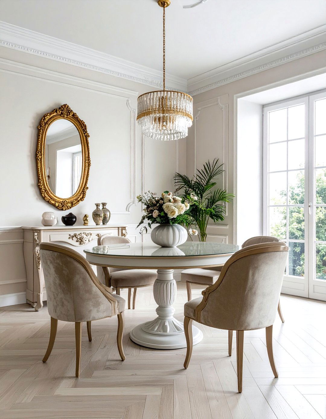 Classic Egg And Dart Molding - 30 dining room crown molding ideas