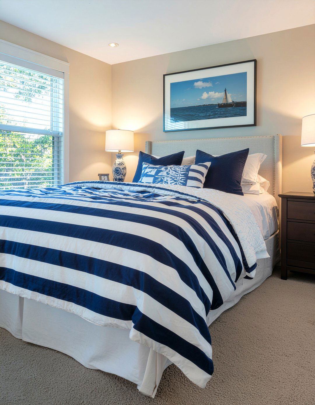 Classic Striped Quilt - 30 bedroom quilts