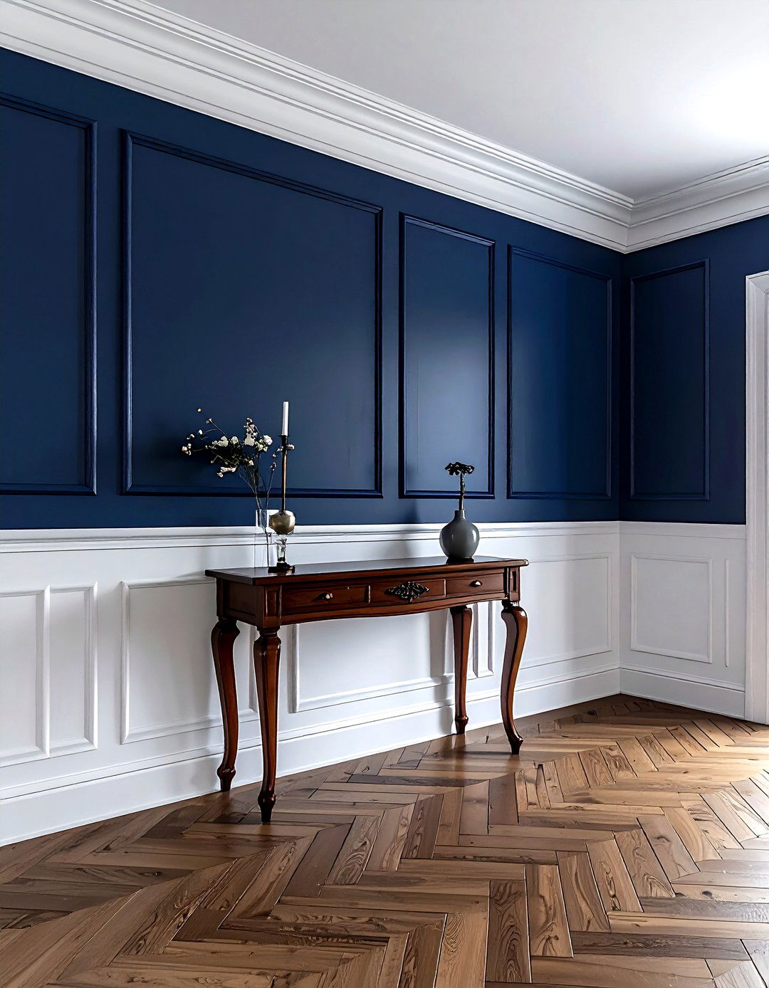 Classic Wood Paneling - 30 grand entryway ideas