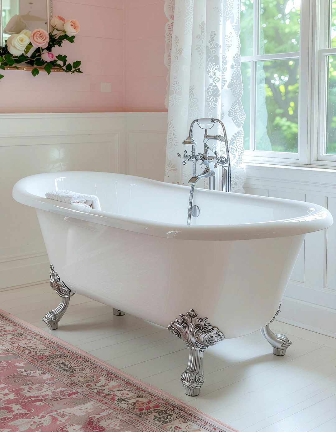 Clawfoot Tub - 30 bathroom enhancement ideas