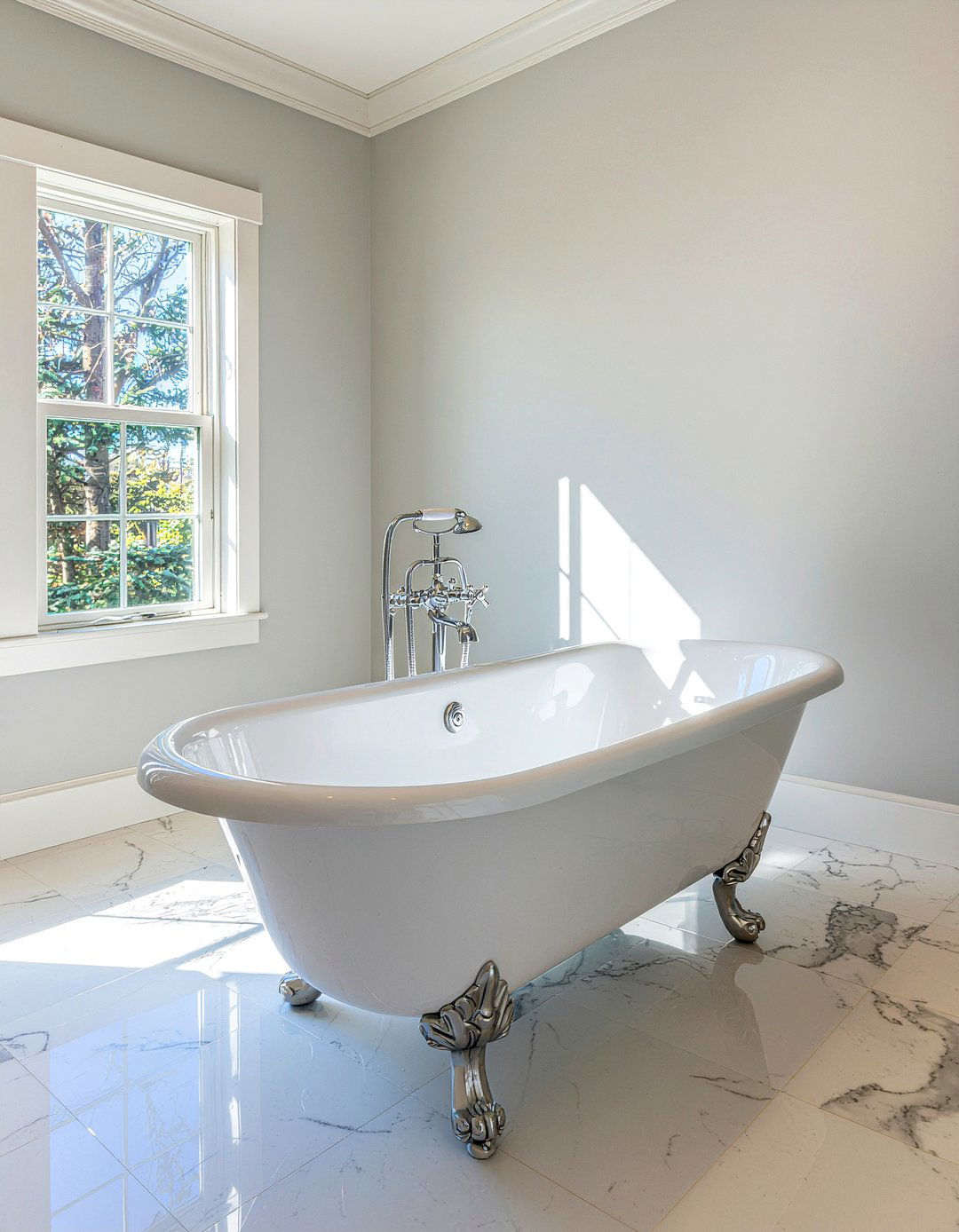 Clawfoot Tub - 30 bathroom charm ideas