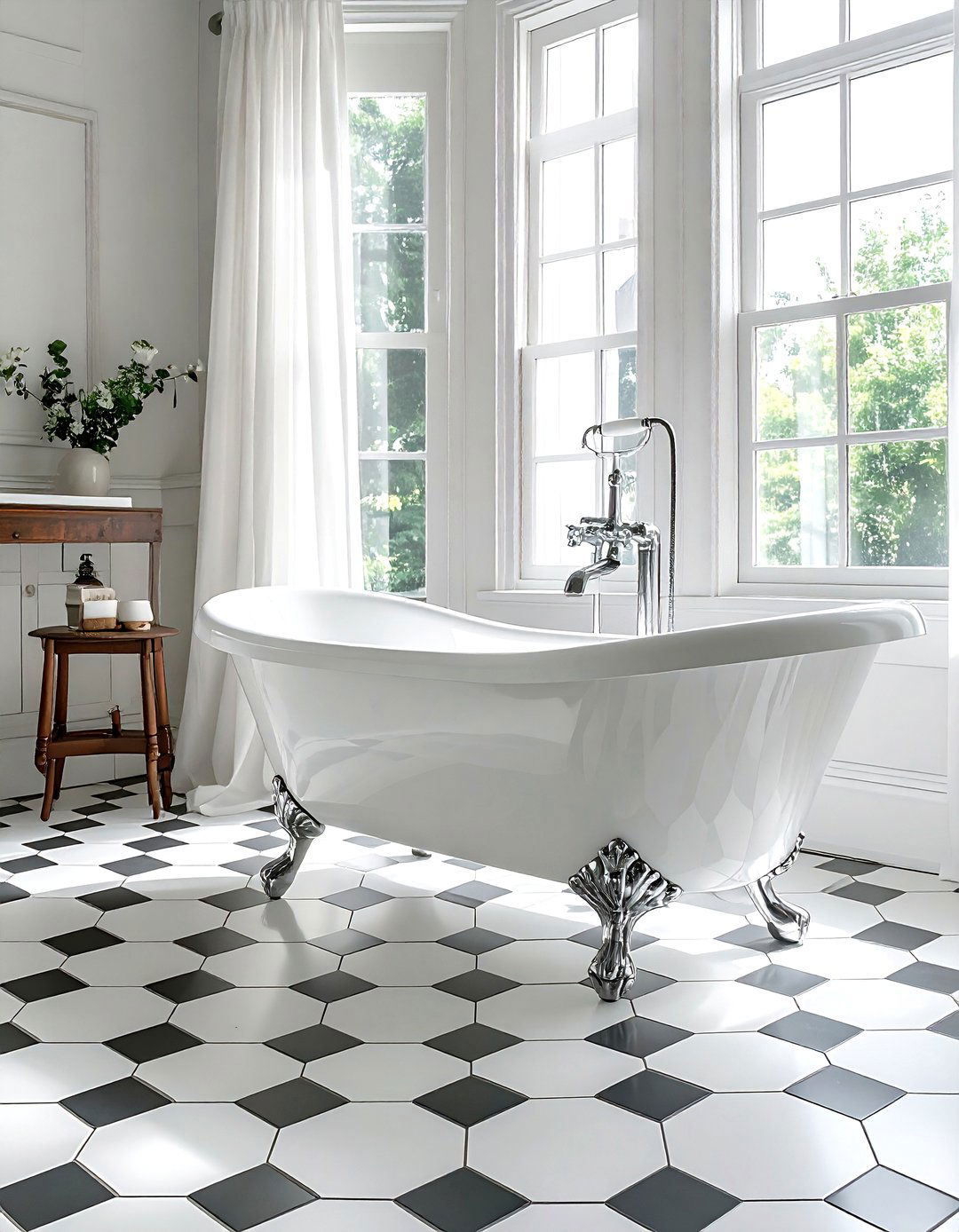 Clawfoot tub - 30 timeless decor ideas