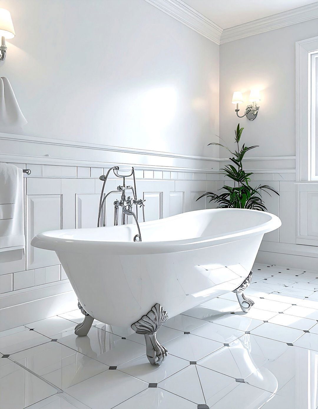 Clawfoot tub - 30 updated traditional decor ideas