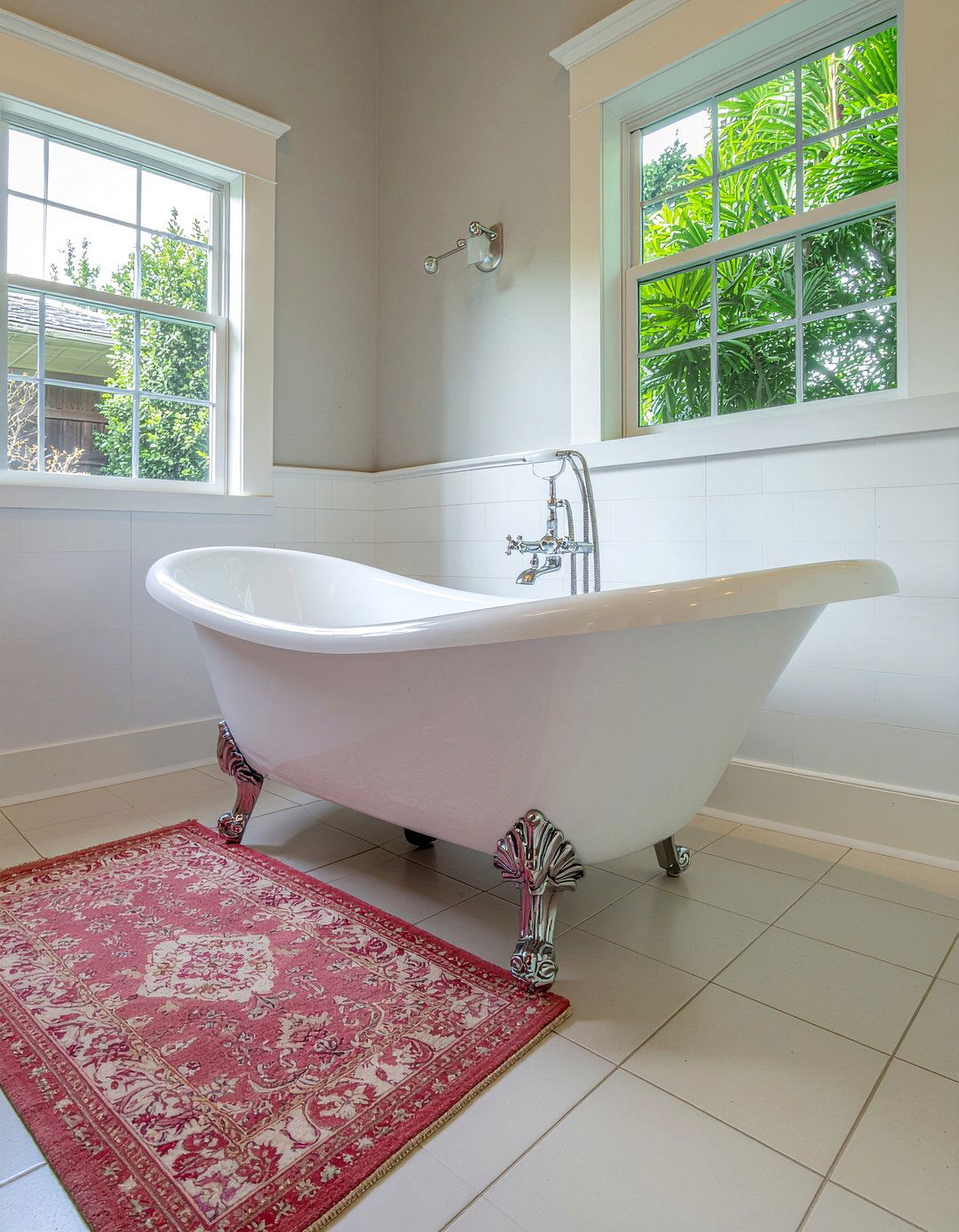 Clawfoot tub - 30 bathroom gut renovation ideas