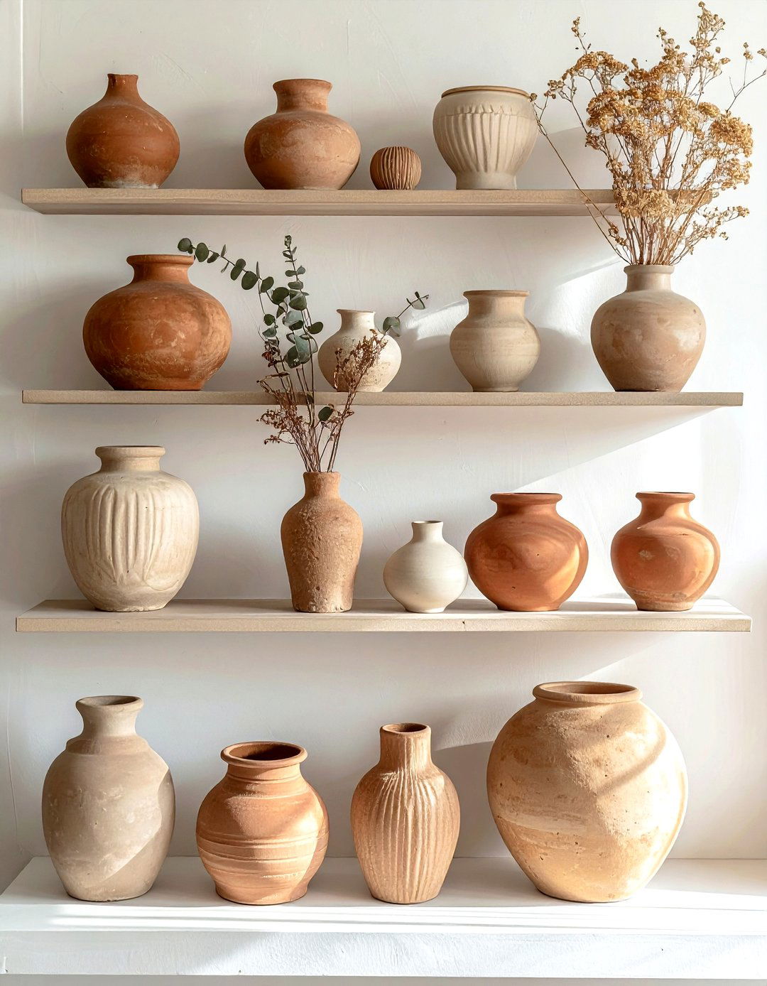 Clay Pottery Vase - 30 desert decor ideas