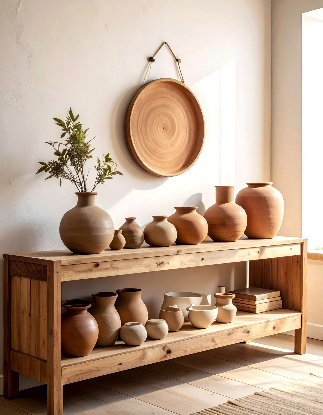 Clay pottery decor - 30 peaceful decor ideas