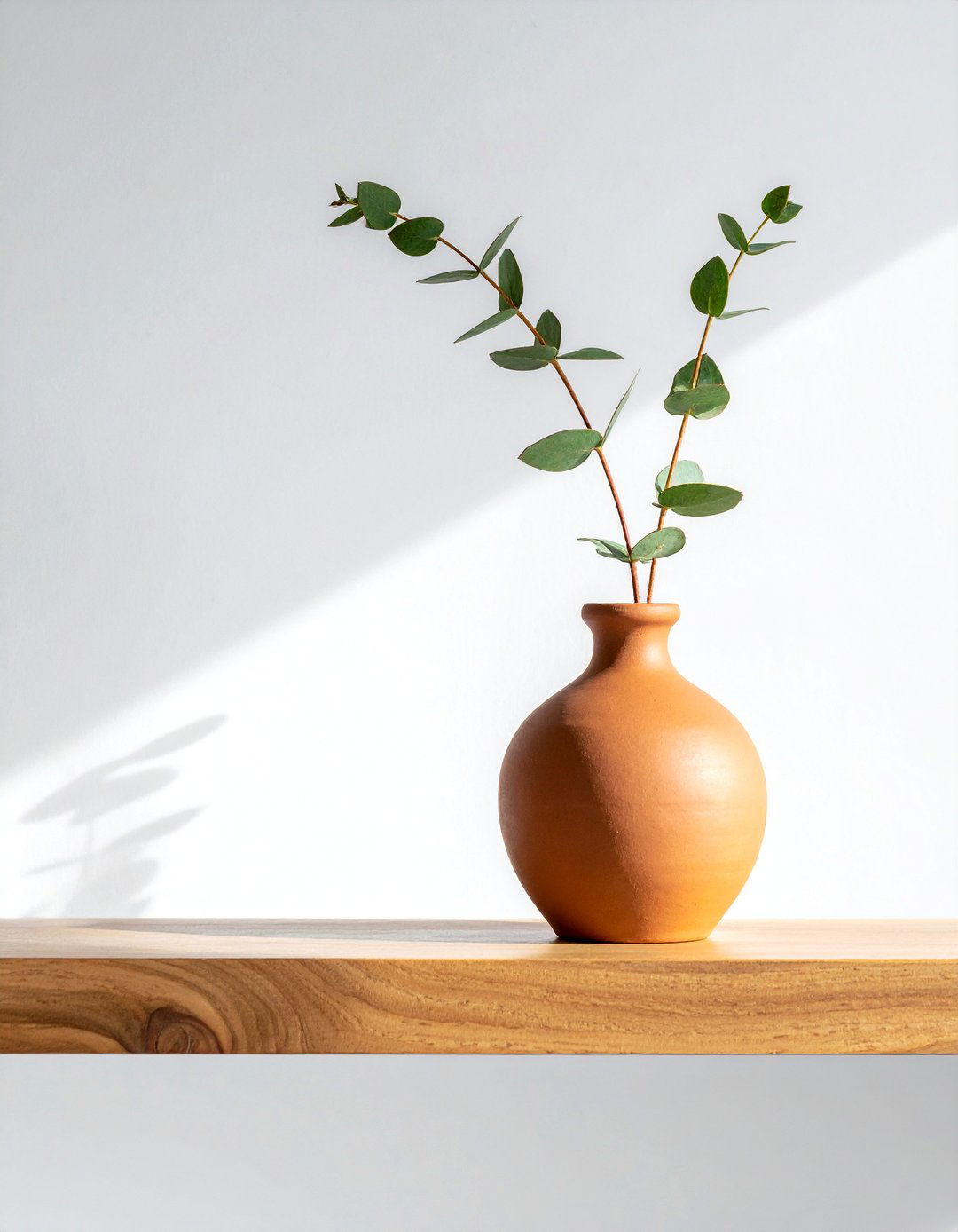 Clay pottery vase - 30 nature-inspired decor ideas