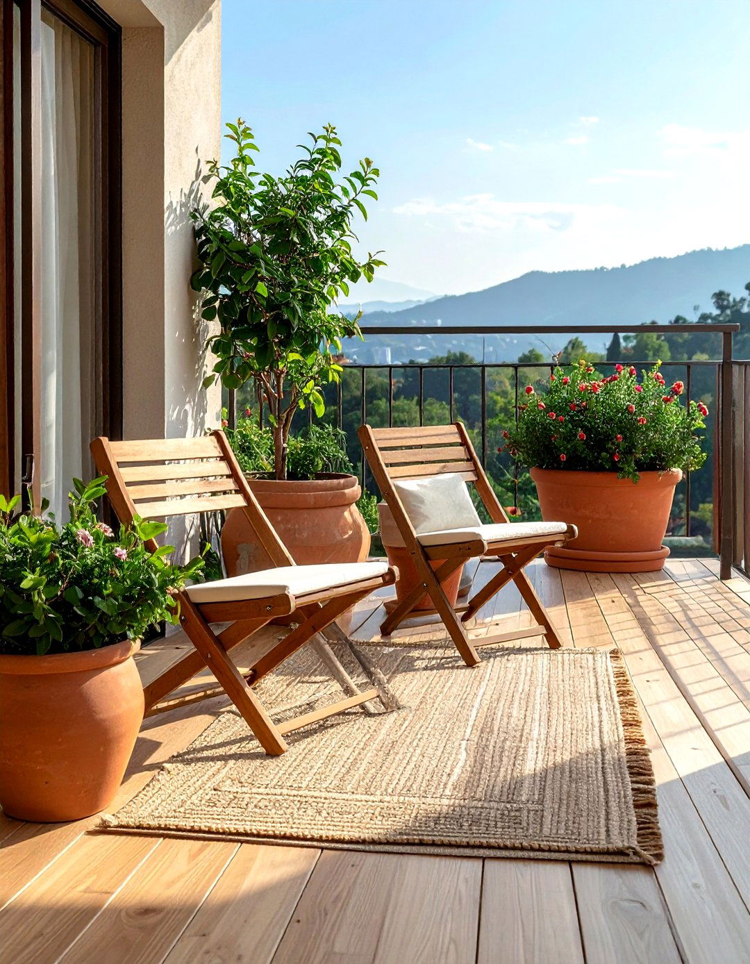 Clean balcony - 30 clean decor ideas