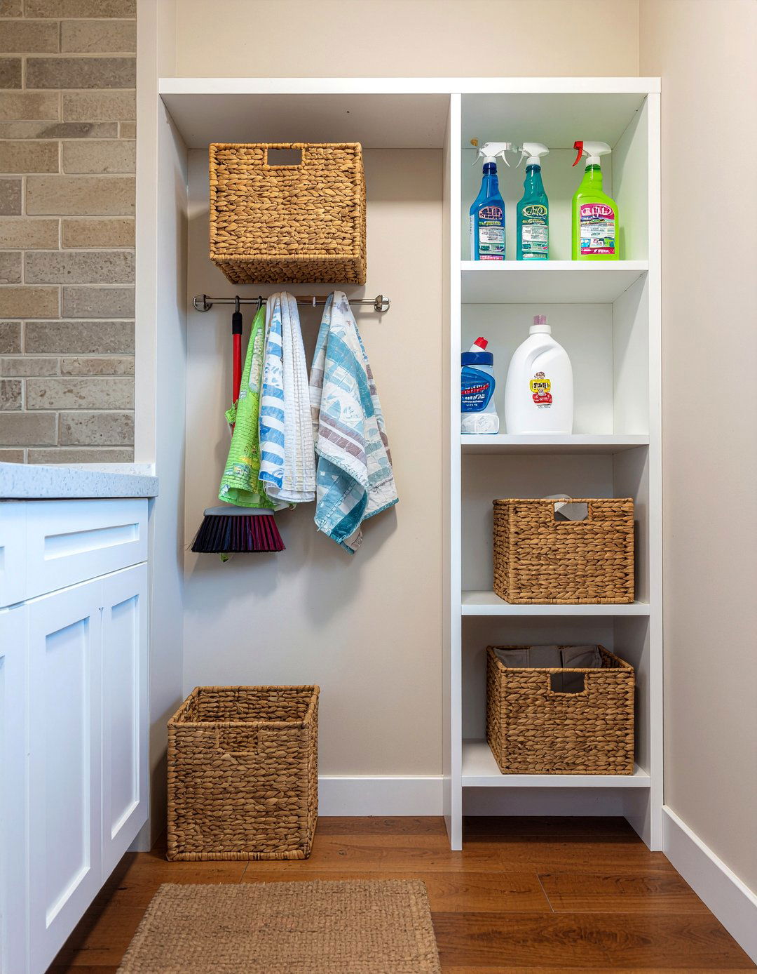 Cleaning Supply Niche - 30 kitchen niche ideas