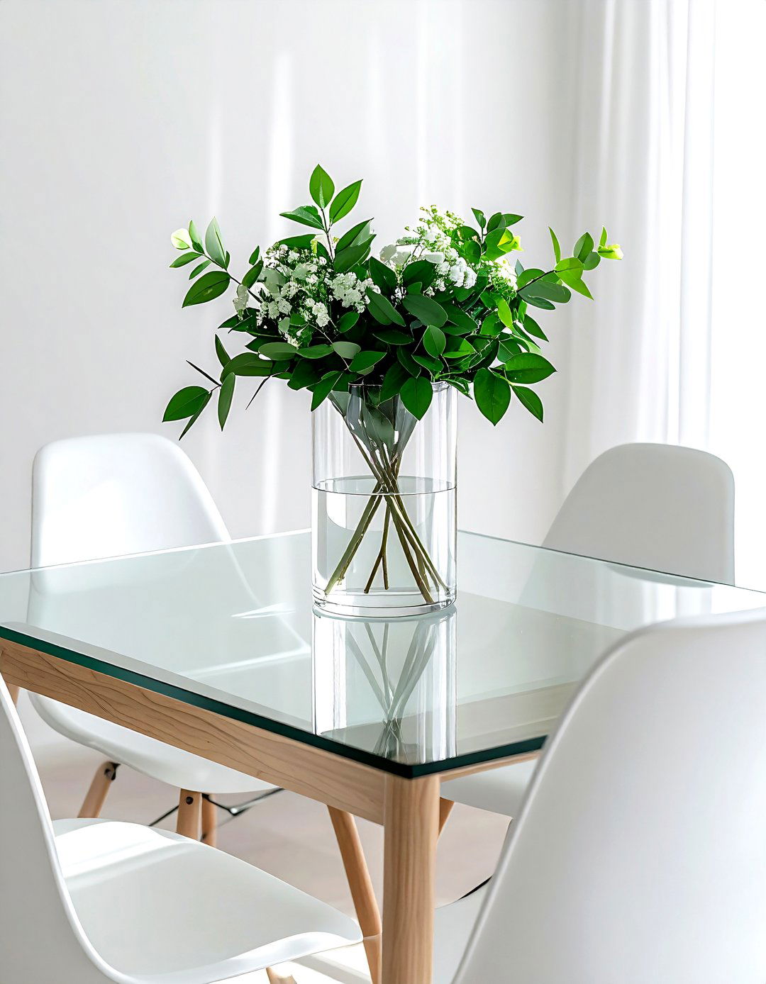 Clear Cylinder Vase Florals - 30 statement vase ideas