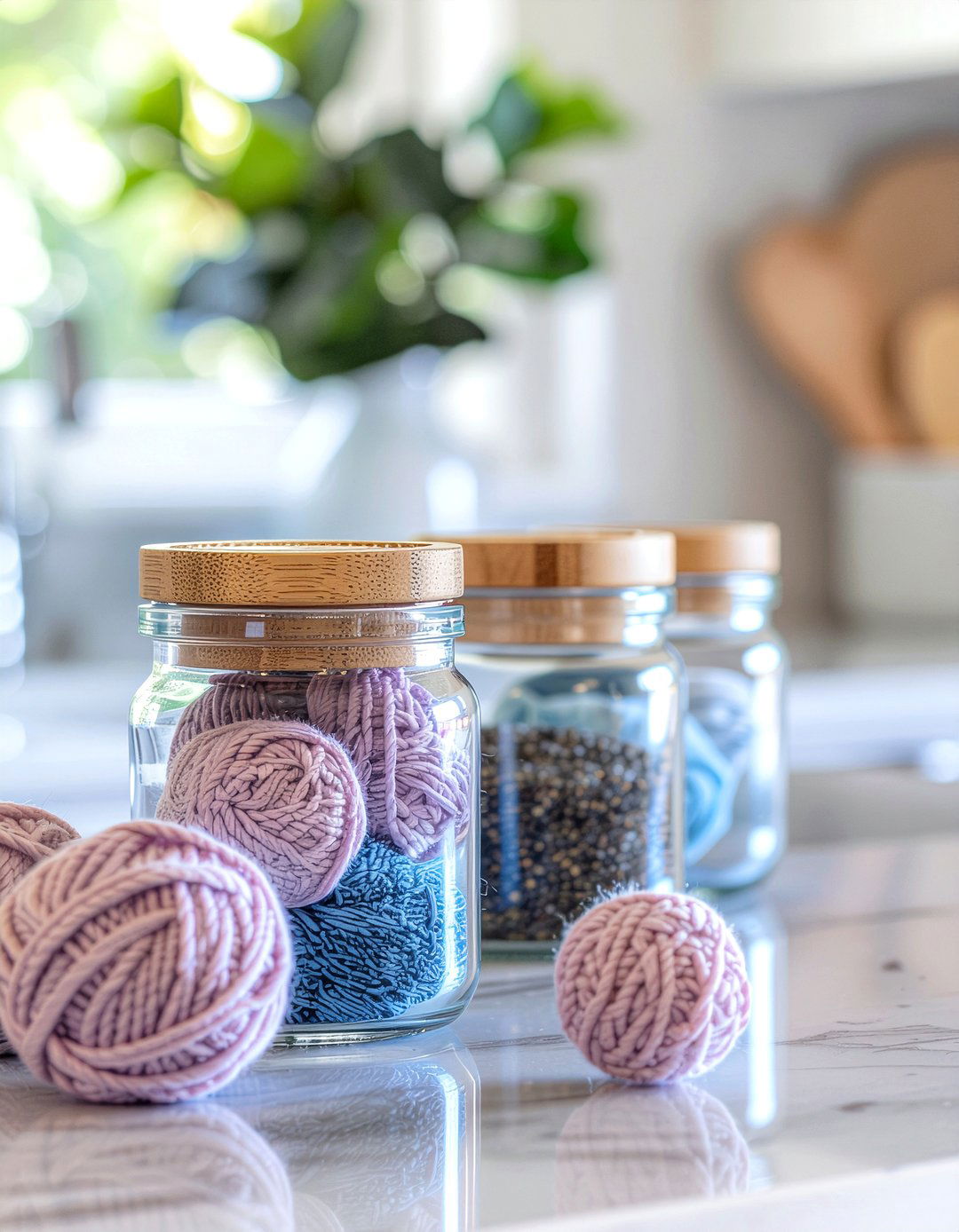 Clear Glass Jars For Laundry Pods - 30 laundry room organization ideas
