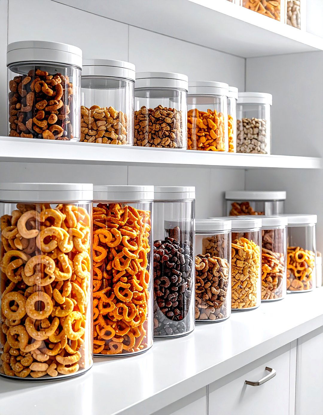 Clear Plastic Bulk Jars - 30 kitchen jar ideas