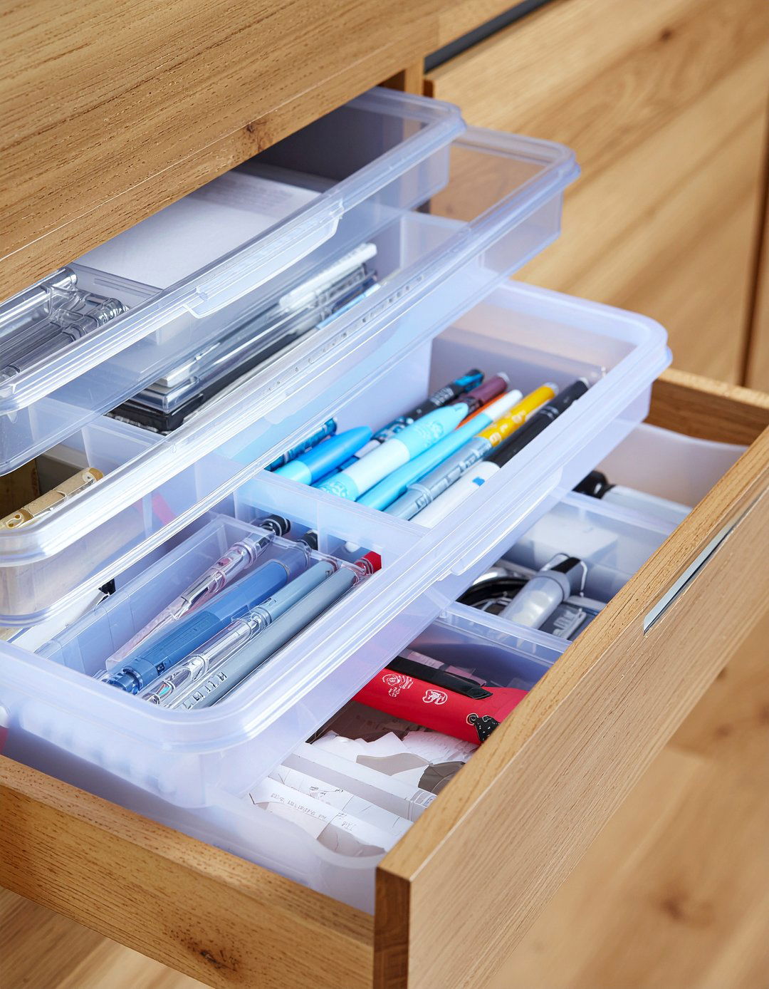 Clear Plastic Organizer - 30 bedroom decorative boxes