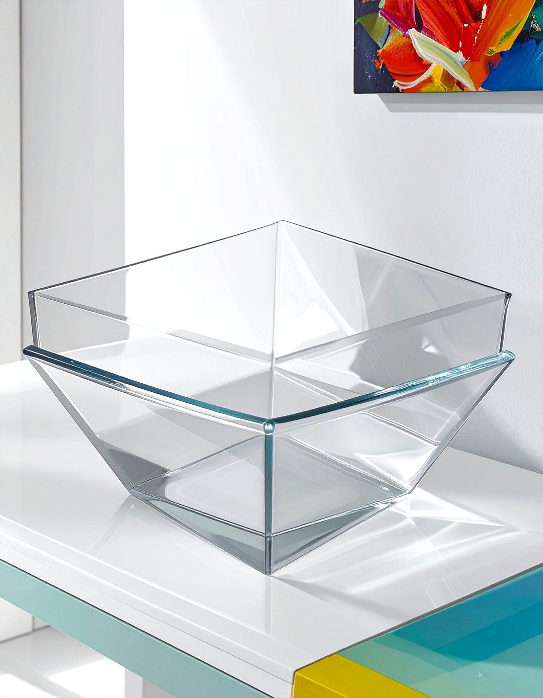 Clear acrylic bowl - 30 console bowl ideas