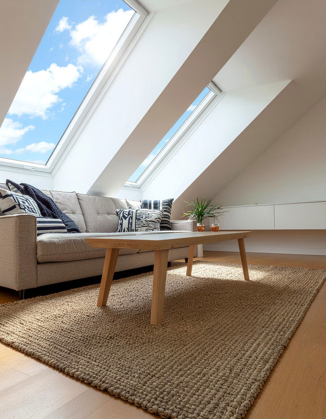 Clerestory Window Lighting - 30 living room vaulted ceiling ideas