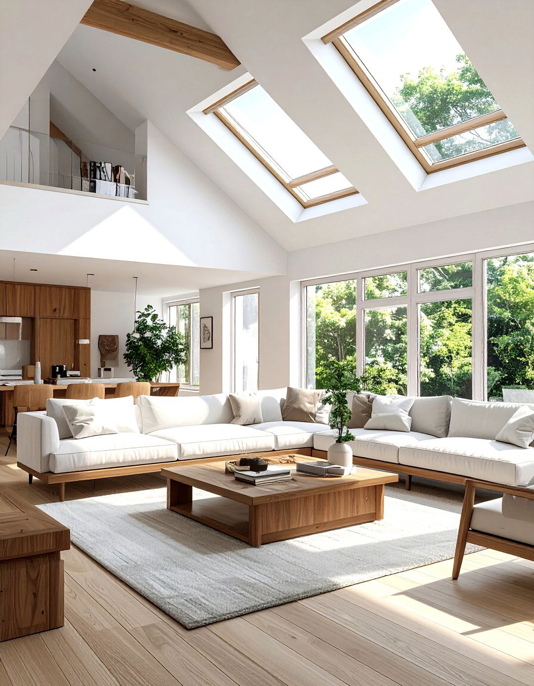 Clerestory window light - 30 mid-century modern decor ideas