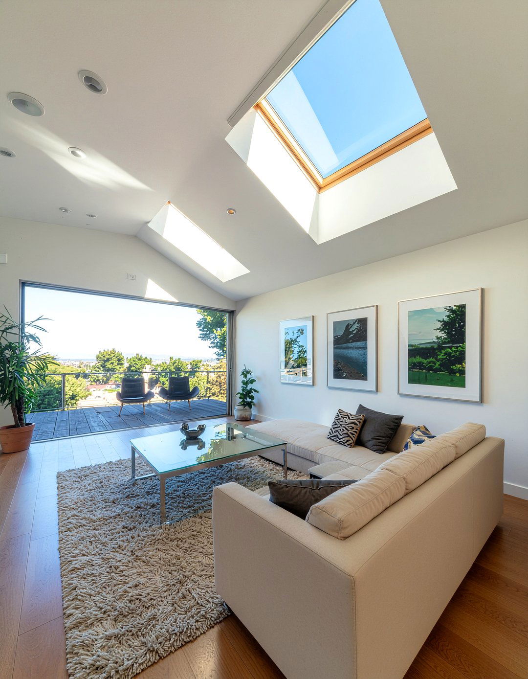 Clerestory window living room - 30 living room natural light ideas