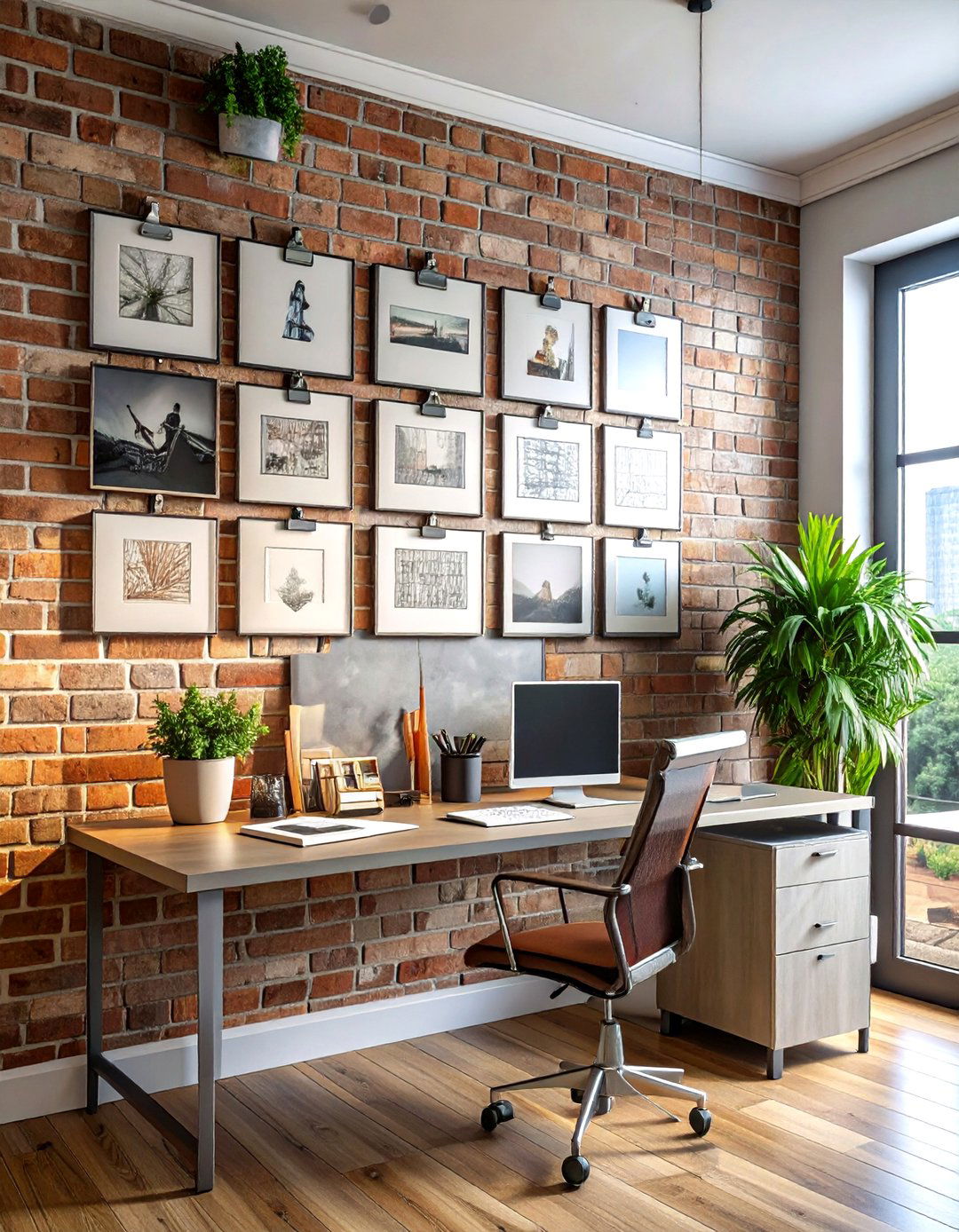 Clipboard Wall - 30 photo display ideas