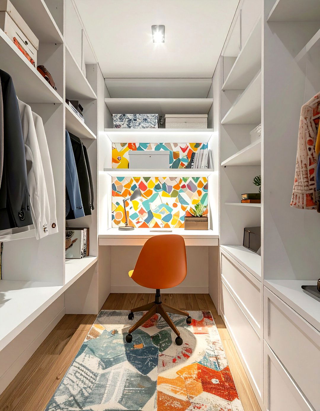 Closet Office - 30 inspiring office ideas
