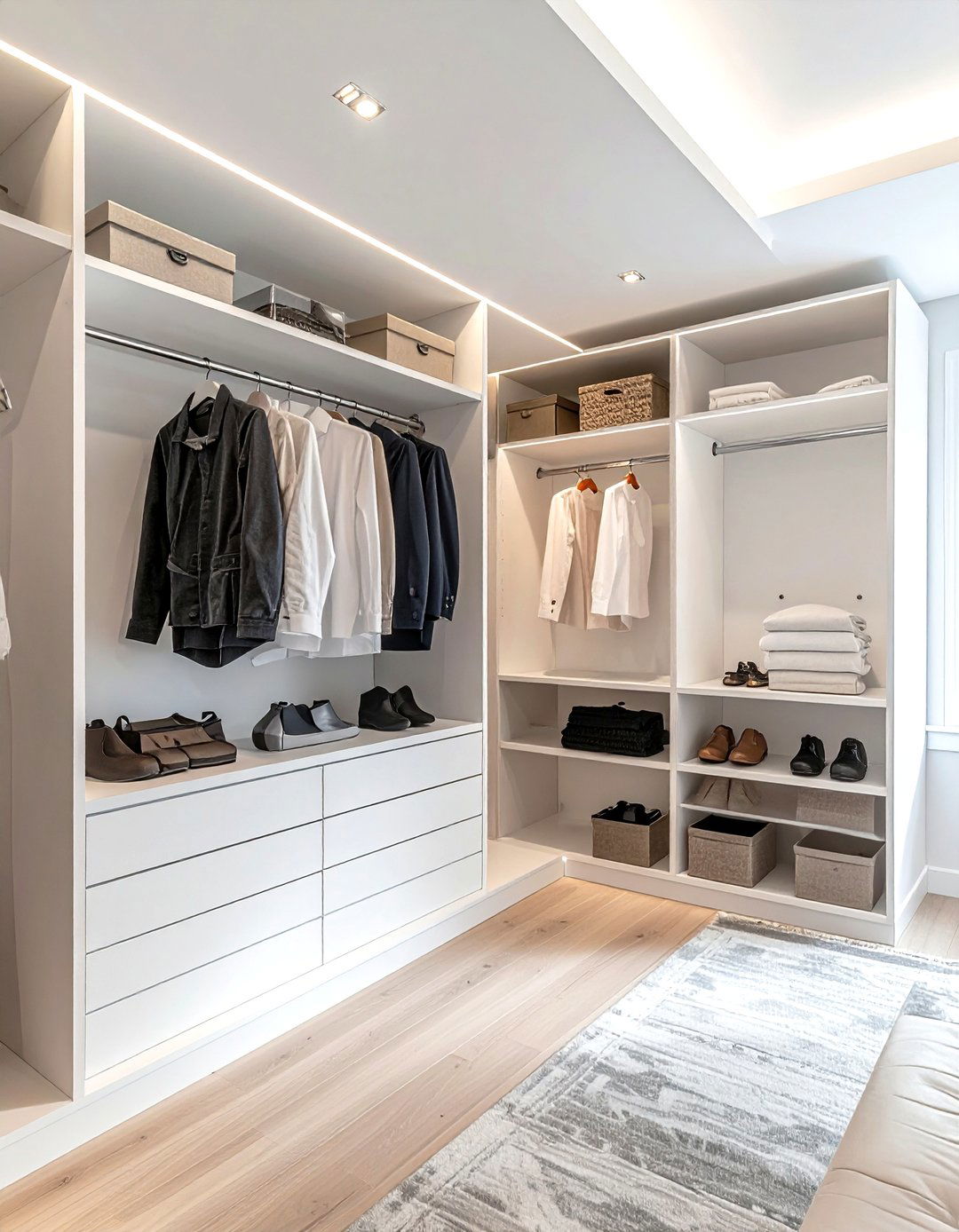 Closet Organization System - 30 decor transformation ideas