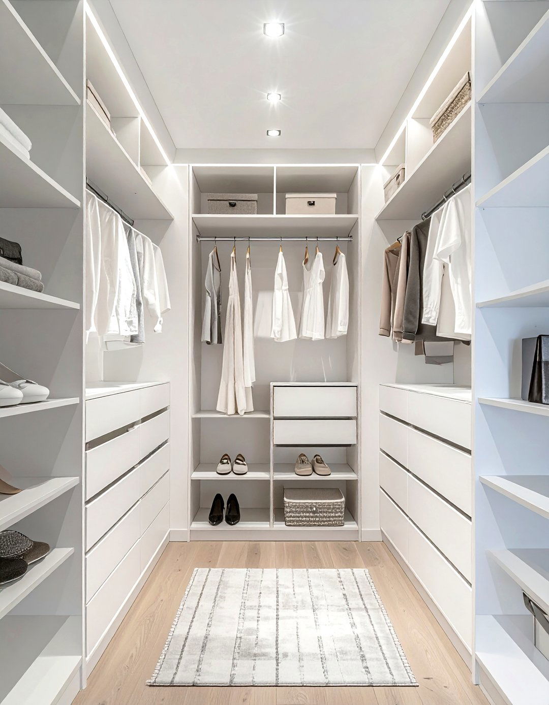 Closet Organizer System - 30 before and after decor ideas