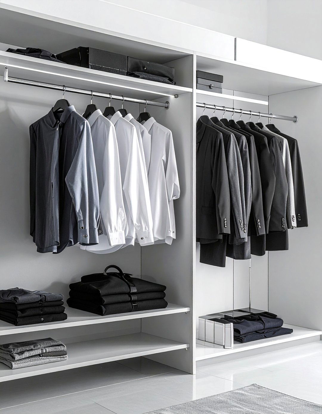 Closet rod extender - 30 bedroom storage hacks