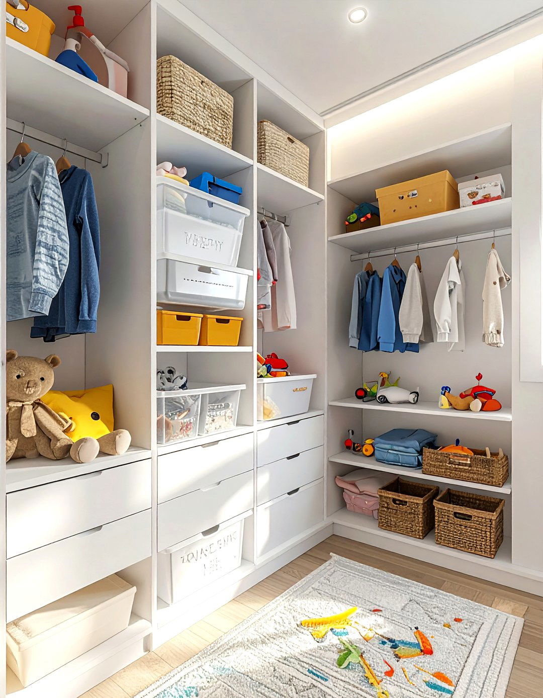 Closet toy organization - 30 playroom storage ideas