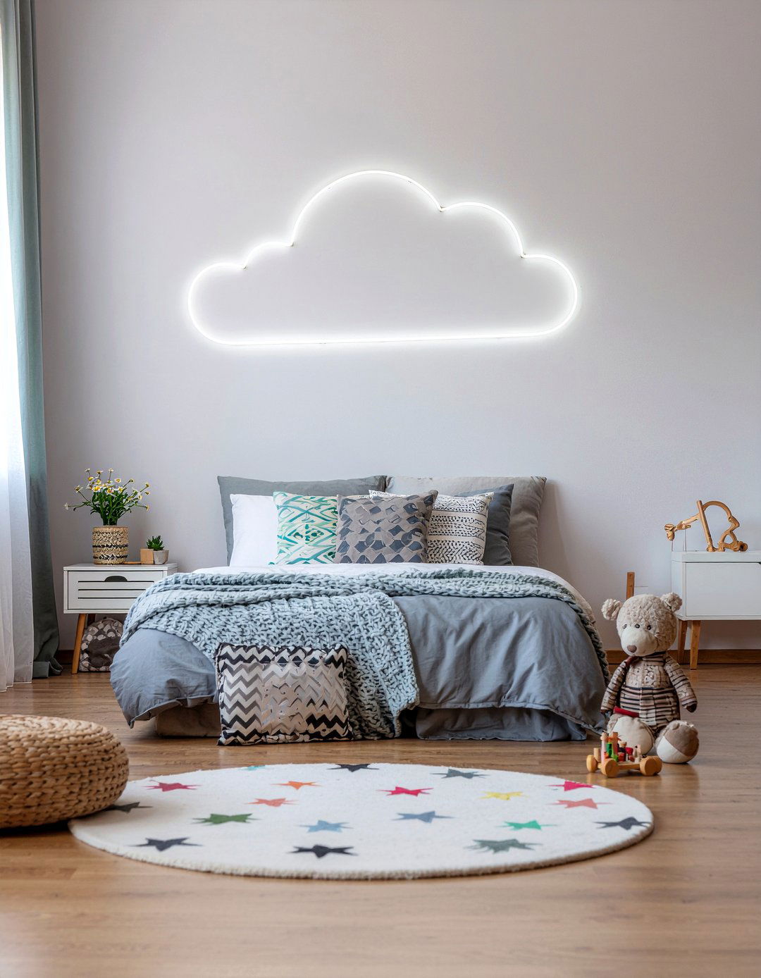 Cloud Neon Light - 30 bedroom neon signs