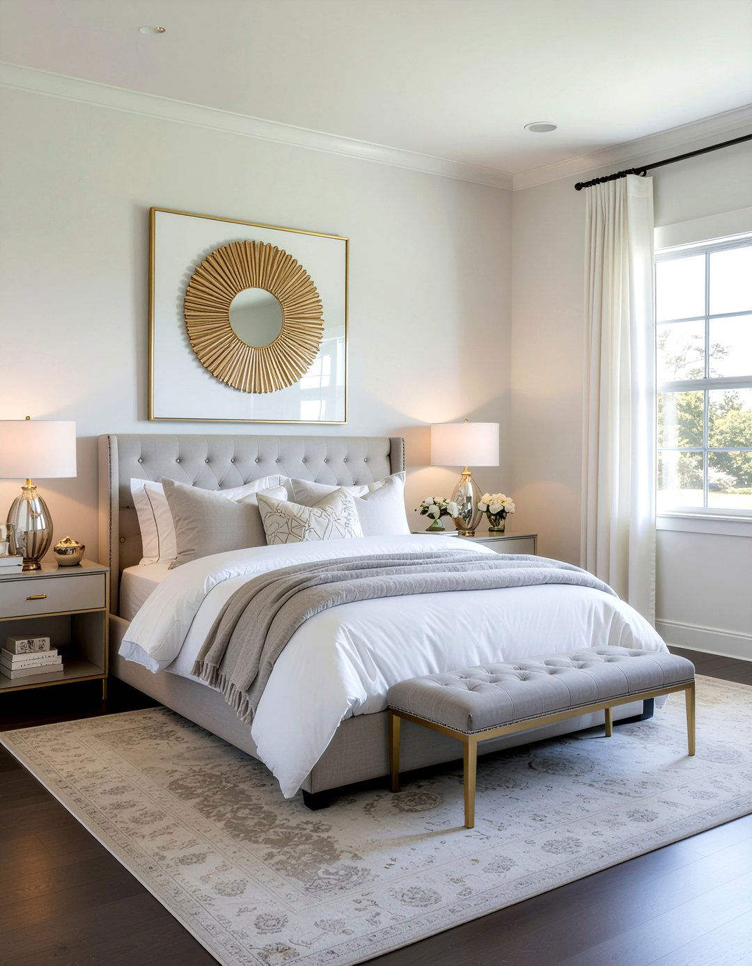 30 Elegant All Gray Bedroom Ideas for a Sophisticated Room