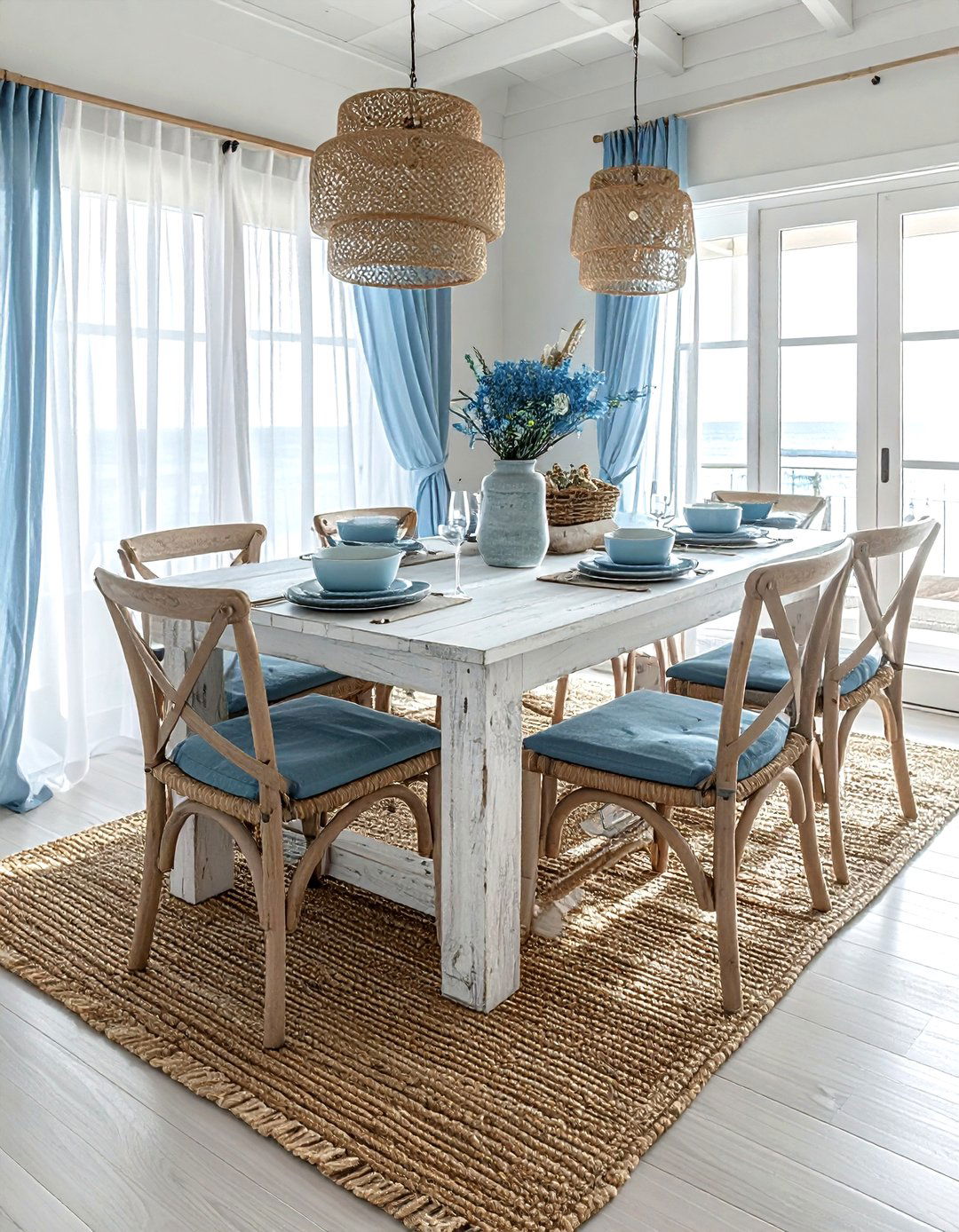 Coastal Bali Dining - 30 Indonesian dining room ideas