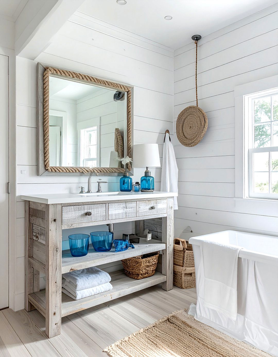 Coastal Bathroom Style - 30 popular bathroom ideas