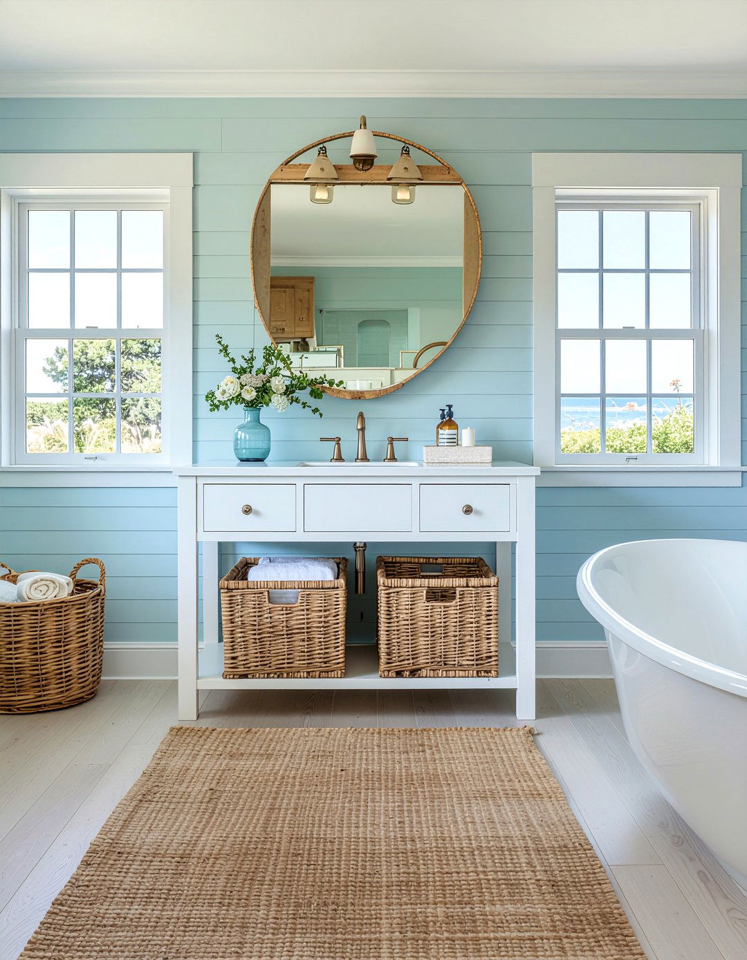 Coastal Bathroom Style - 30 bathroom addition ideas