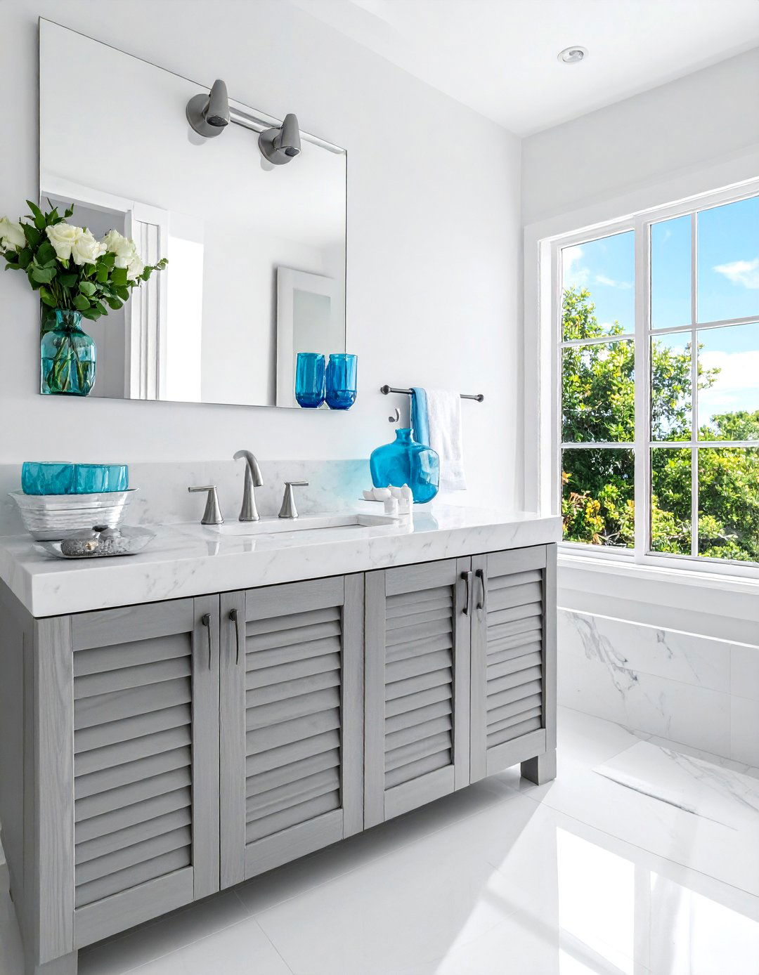 Coastal Bathroom Vanity - 30 bathroom vanity ideas
