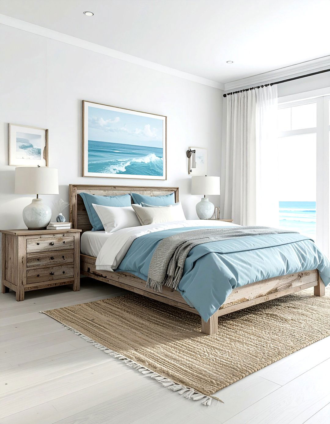 Coastal Bedroom - 30 teenager bedroom decor ideas