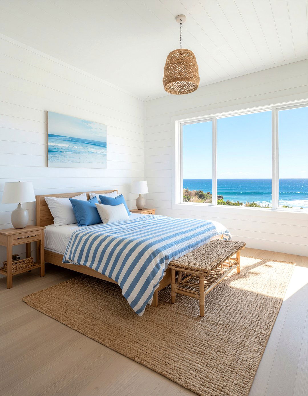 Coastal Bedroom - 30 bedroom refresh ideas