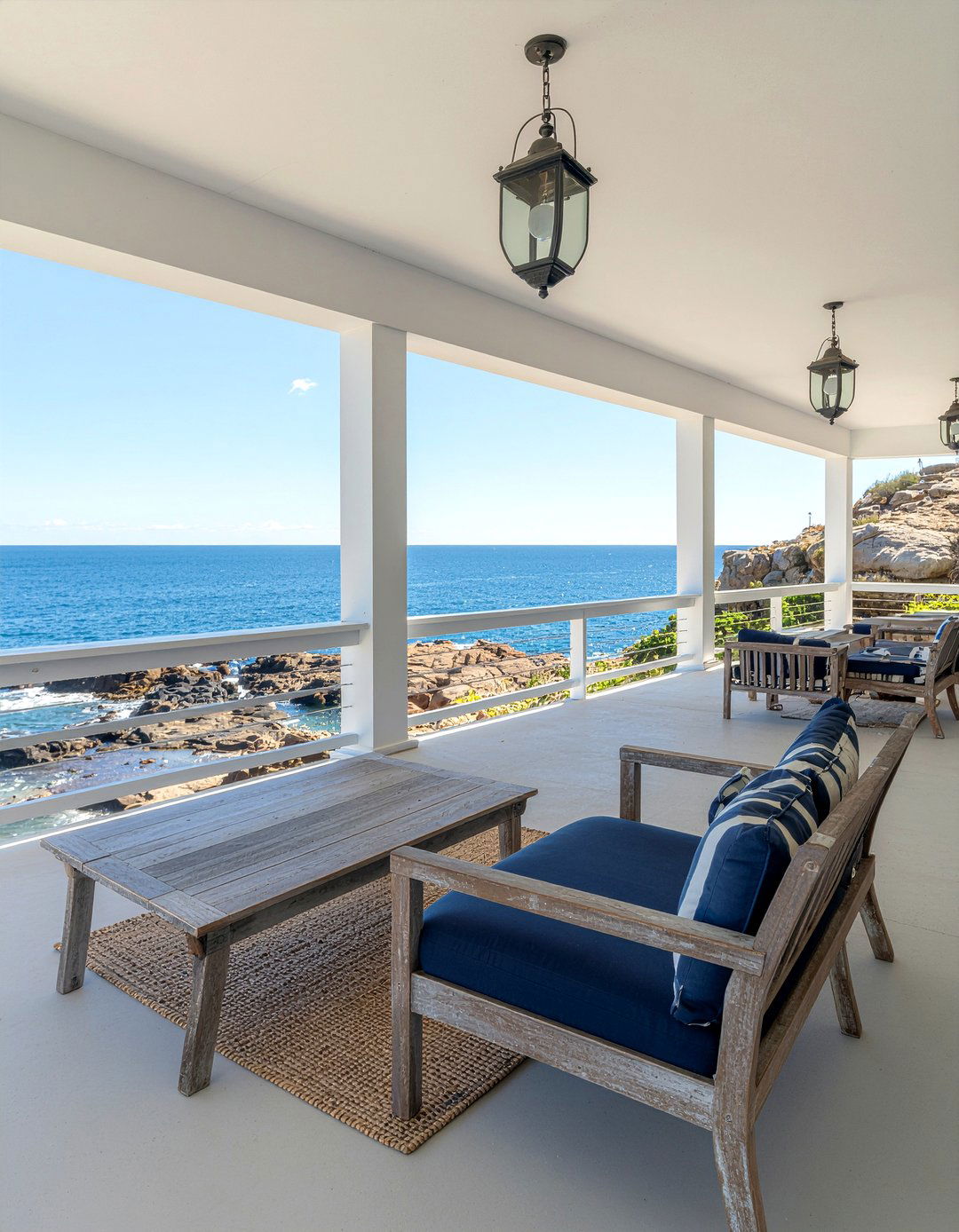 Coastal Bedroom Balcony - 30 bedroom with balcony ideas