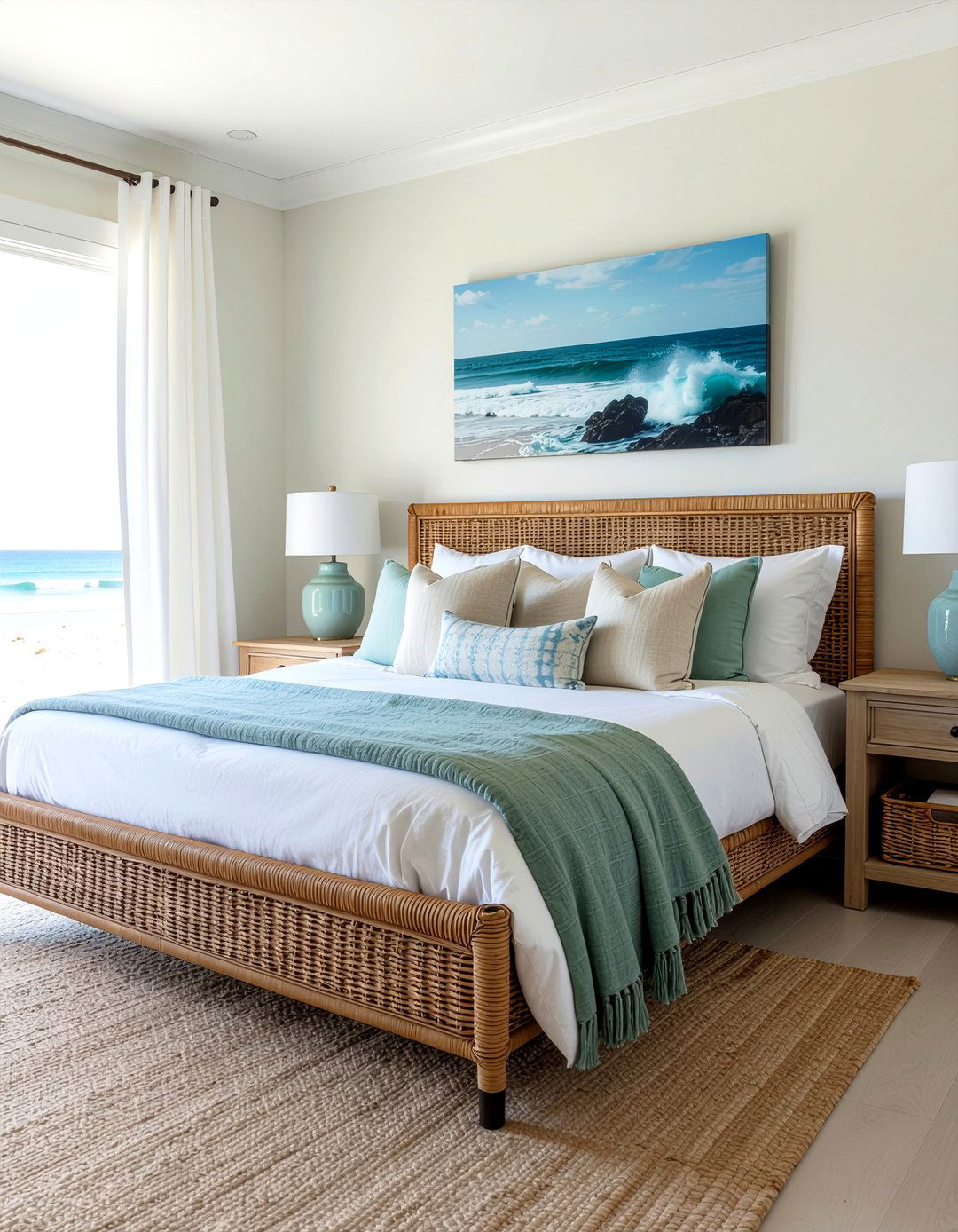 Coastal Bedroom Style - 30 queen size bedroom ideas