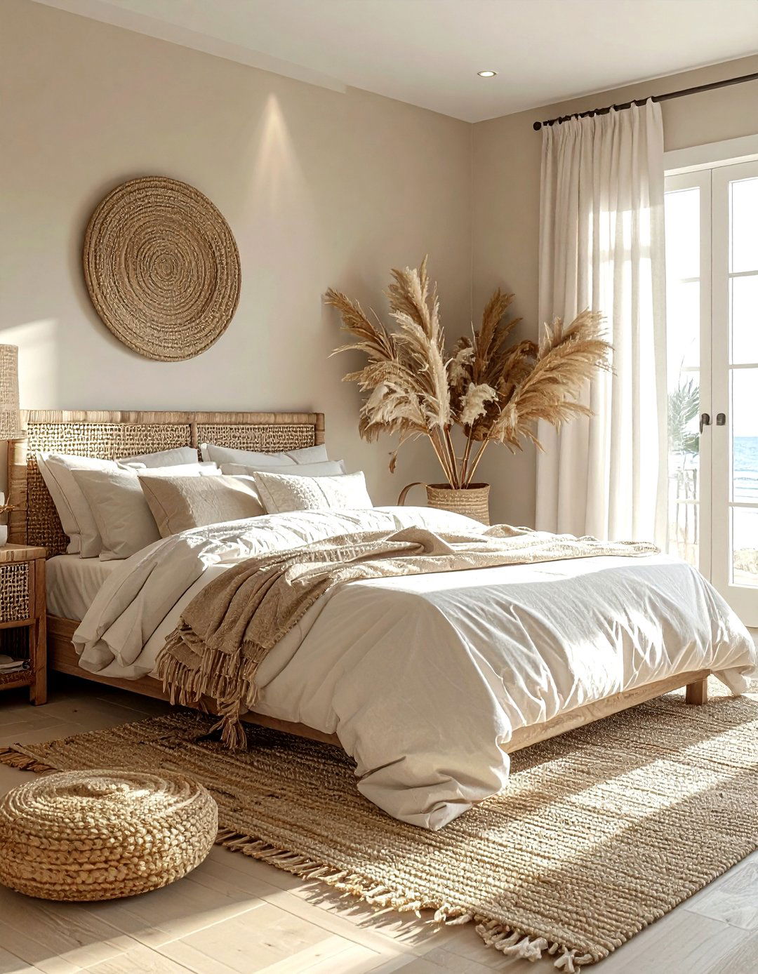 Coastal Beige Bedroom - 30 beige bedroom ideas