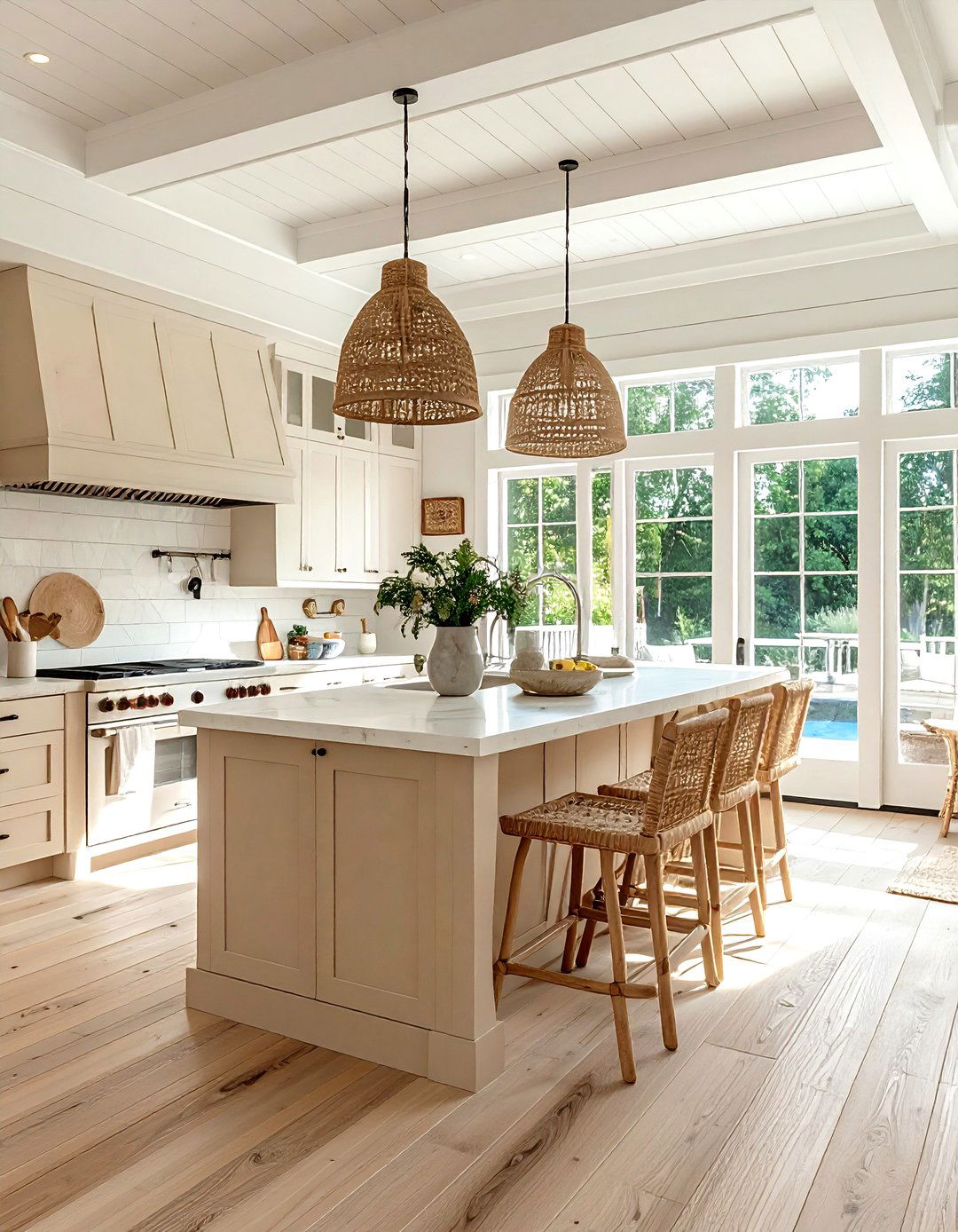 Coastal Beige Kitchen - 30 warm beige kitchen ideas