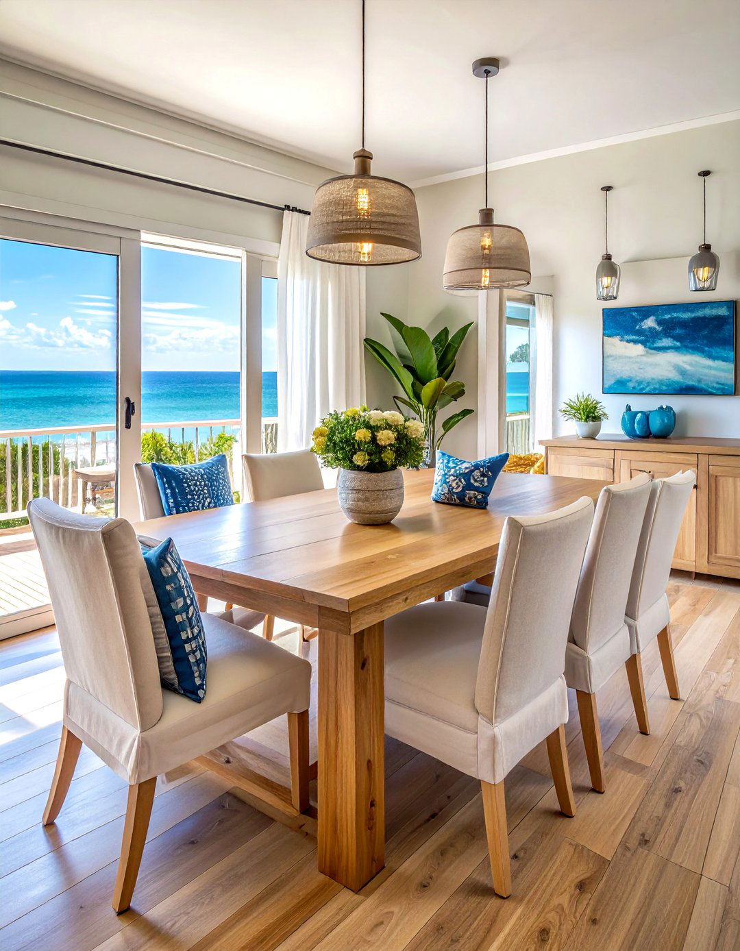 Coastal Brazilian Home Dining - 30 Brazilian dining room ideas